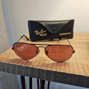 Vintage 1985 Ray Ban Chromax Sunglasses And Case